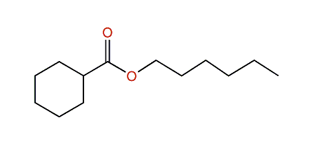 Hexyl cyclohexanecarboxylate